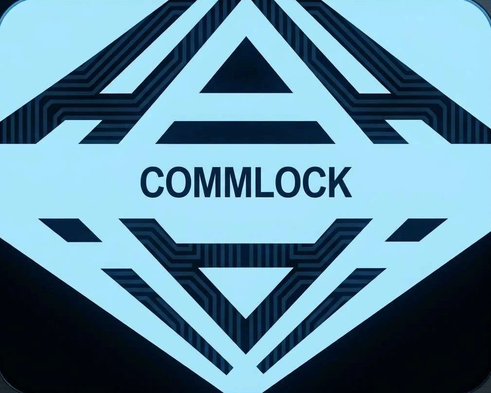 Blue COMMLOCK transmission card